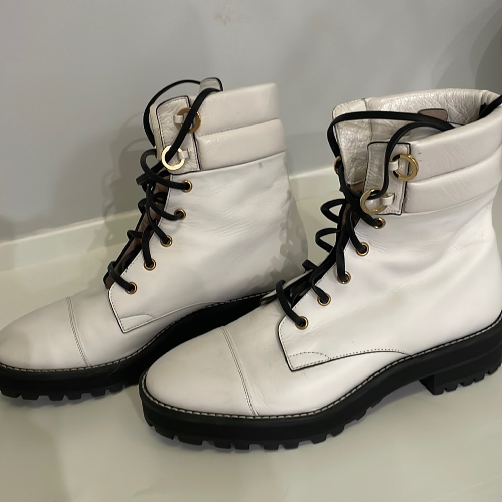 Stuart Weitzman boots.